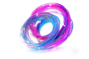 swirling light effects, plunging into a virtual world of magic and wonder. isolated on white background.