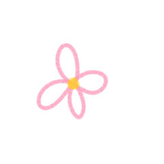 Doodle Flowers With Crayons