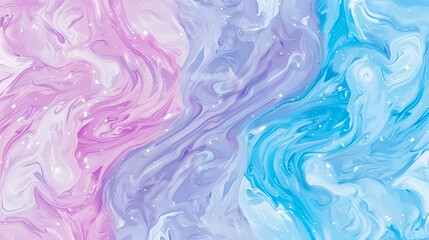 Obraz premium Swirling Pastel Marble Patterns in Smooth Texture
