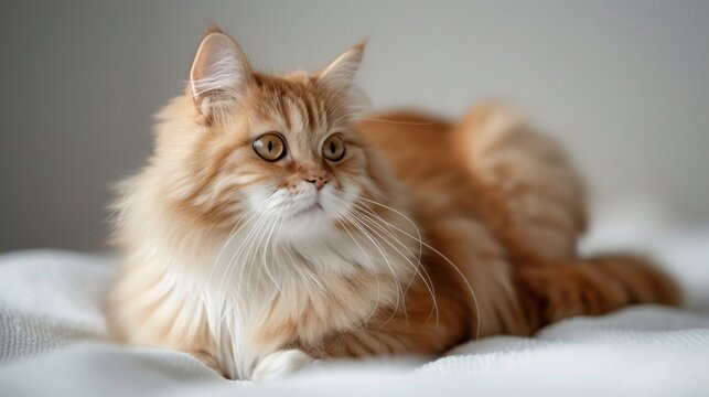 A British Longhair cat