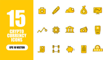 Cryptocurrency Icon Collection
