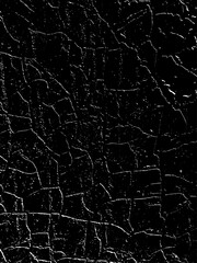 Cracked surface textures in positive and negative