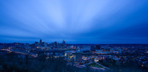 Cincinnati Ohio at dawn