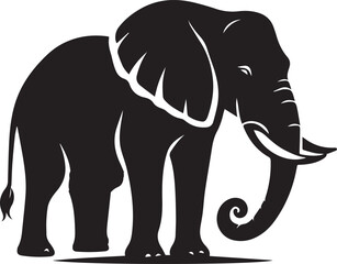 Fototapeta premium Elephant Silhouettes Collection EPS Elephant Vector Elephant Clipart