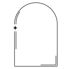 Monoline Arch Frame