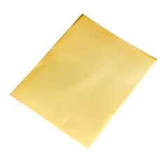 Yellow sticky note on PNG. Yellow post it note for mockup use with blank space PNG. Yellow paper with texture for office use