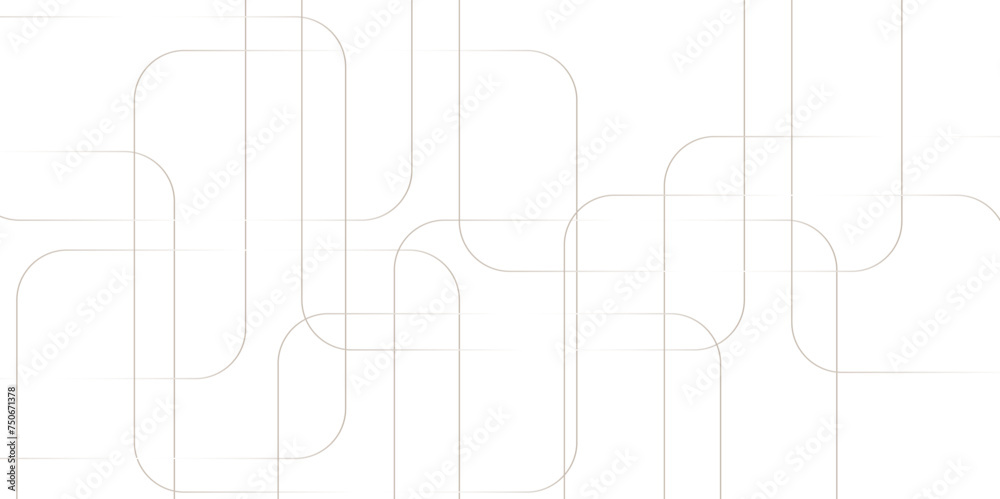 Poster Abstract seamless random geometric colorful square lines pattern on a transparent background design. abstract background with luxury colorful geometric random chaotic lines. squares and triangle line.