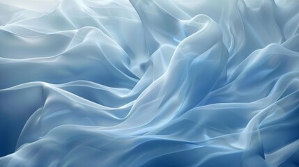 Obraz premium blue elegant abstract waves