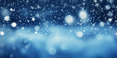 Christmas abstract Blue background