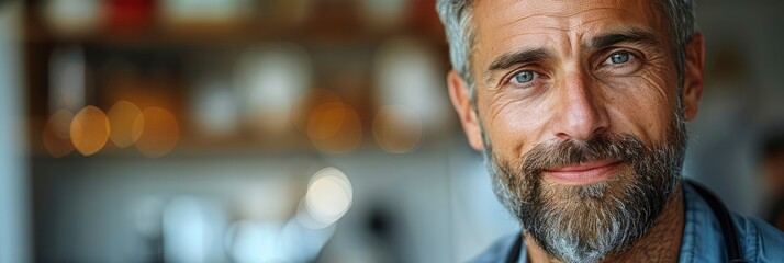 Smiling Young Bearded Doctor Man Wearing, Background HD For Designer