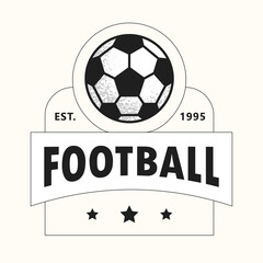 Football Sport Badge - 750687933