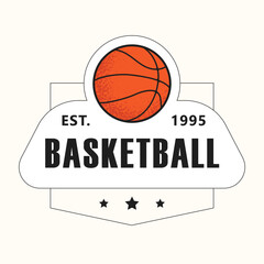 Basketball Sport Badge - 750687938