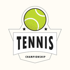 Tennis Sport Badge - 750687957