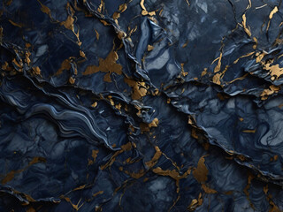 beautiful abstract grunge decorative dark navy blue stone wall texture. rough dark liquid blue marble background.