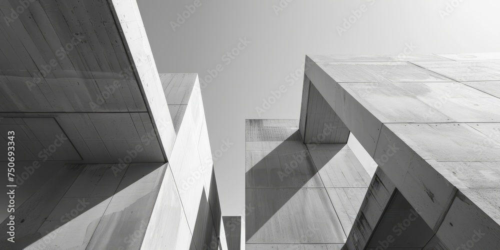 Canvas Prints geometry of modern architecture