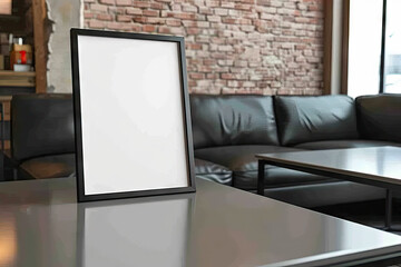 Empty Horizontal Frame Mockup, Frame blank mock up