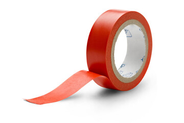 Adhesive tape on the white background - 750696331