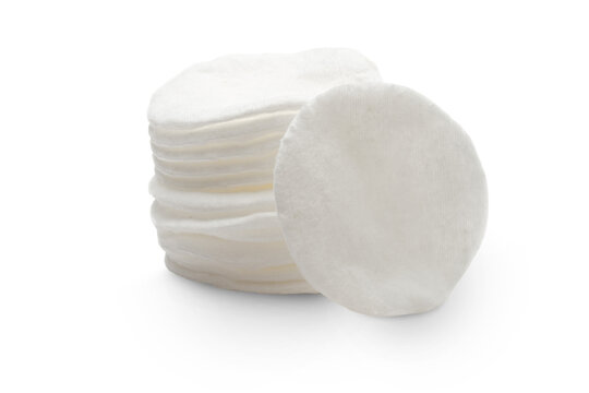 Cotton swabs isolated on white
