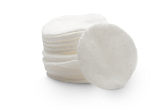 Cotton swabs isolated on white