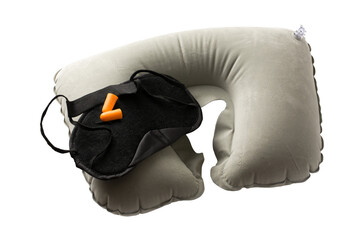 Sleeping mask, cushion and earplugs - 750697935