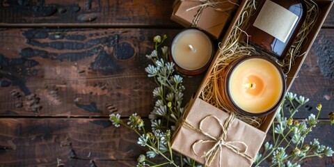 Candle DIY gift box