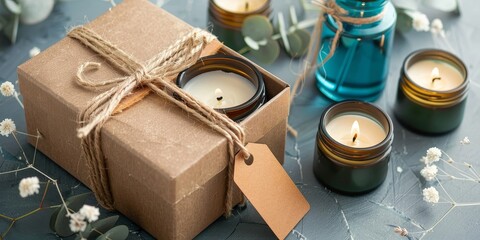 Candle DIY gift box
