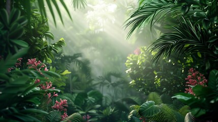 Tropical Jungle Background