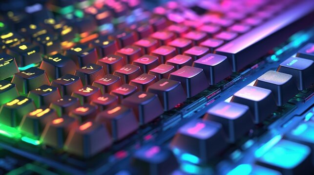 RGB gaming keyboard.
