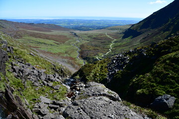 Mahon waterfall in the Comeragh mountains