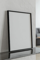 Vertical Frame Mockup Design, Frame blank mock up