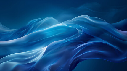 Obraz premium blue abstract smoke background