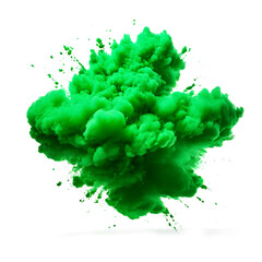 green holy abir paint splashes 007