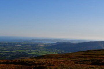  View from the top of the Comeragh mountain