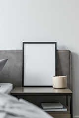 Stylish Vertical Frame Mockup Concept, Frame blank mock up