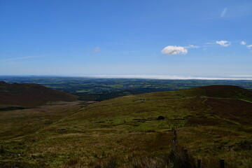  View from the top of the Comeragh mountain