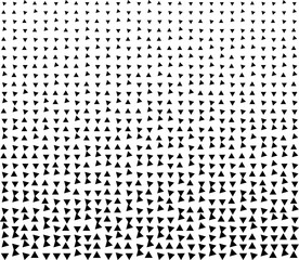 black and white pattern with triangles shape. Vector Format Illustration 