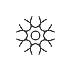 Nerves Icon Sign Symbol Vector