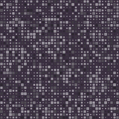 Pattern design. Stacked rounded square frames in multiple colors. Muted shades of purple and gray. Posh vector illustration.