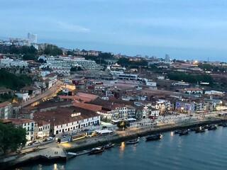 Aerial View of Oporto, Porto, Portugal