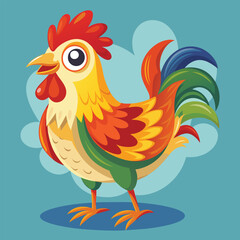 Chicken vector illustration