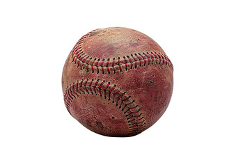 A Worn Baseball