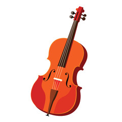 Fototapeta na wymiar violin vector illustration