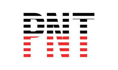 PNT three initial letter iconic line negative space minimal logo design vector template. monogram, abstract, wordmark, business, typography, minimalist, brand, company, flat, modern, unique, simple