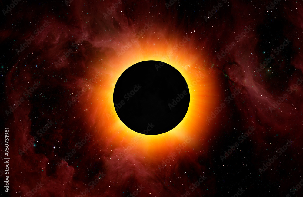 Poster solar eclipse 