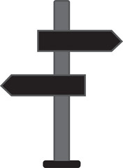 road sign vector design. road caption vector design

