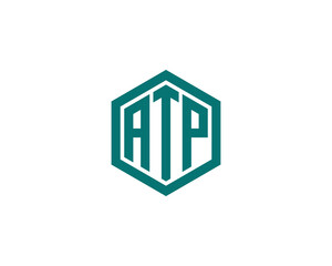 ATP logo design vector template