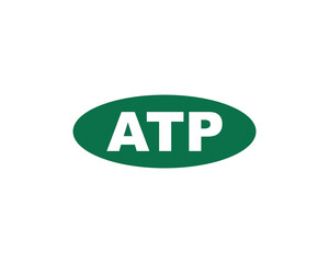 ATP logo design vector template