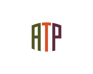 ATP logo design vector template