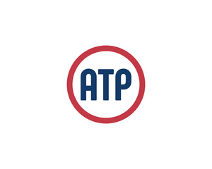 ATP logo design vector template