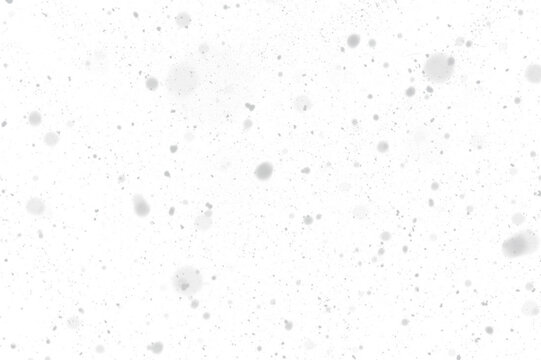 Falling snow isolated on transparent background. Heavy light snowfall, snowflakes Snow flakes, snow background